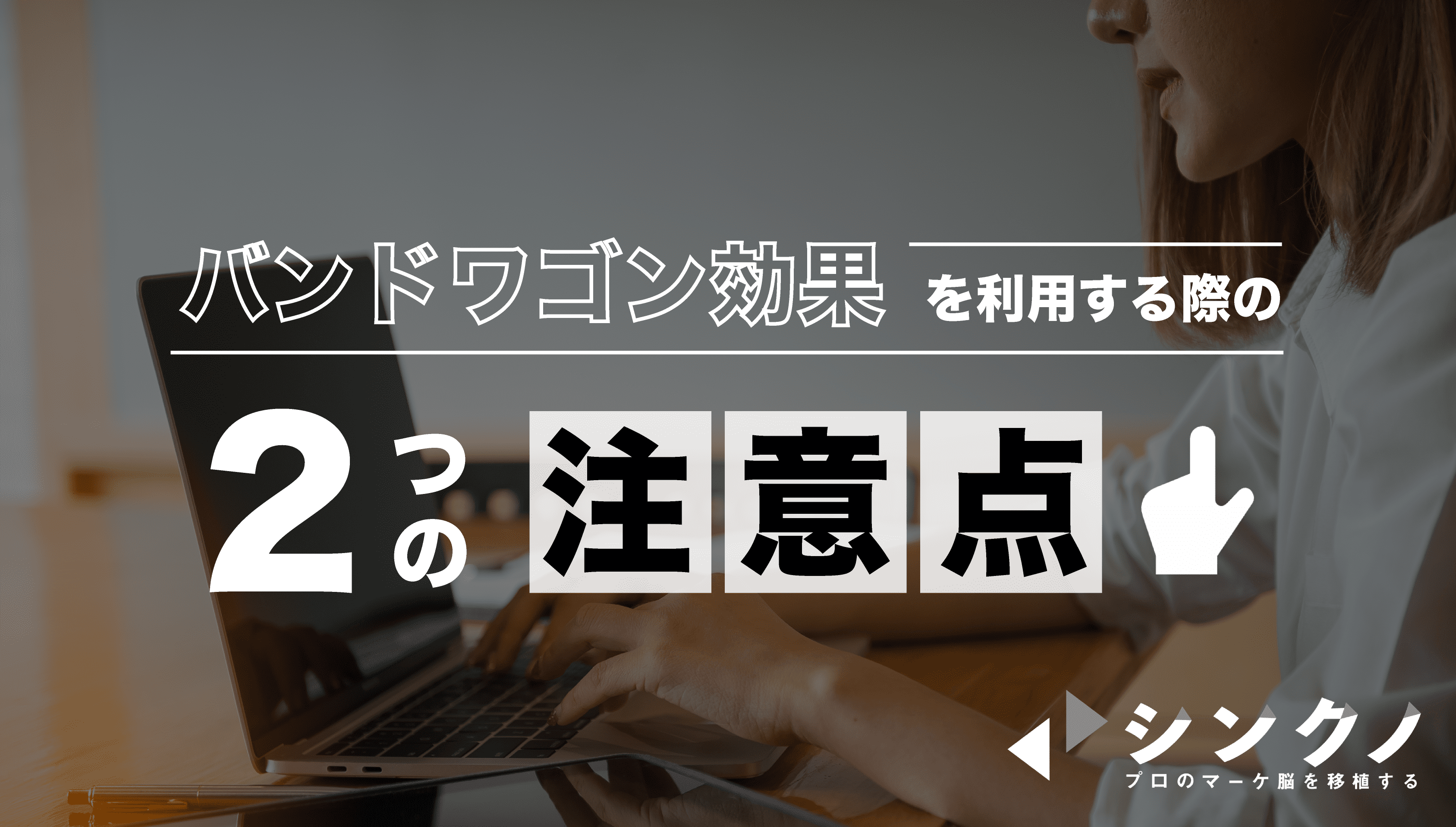 バンドワゴン効果とは 注意点や具体的な活用事例を経験則をもとに解説 シンクノ